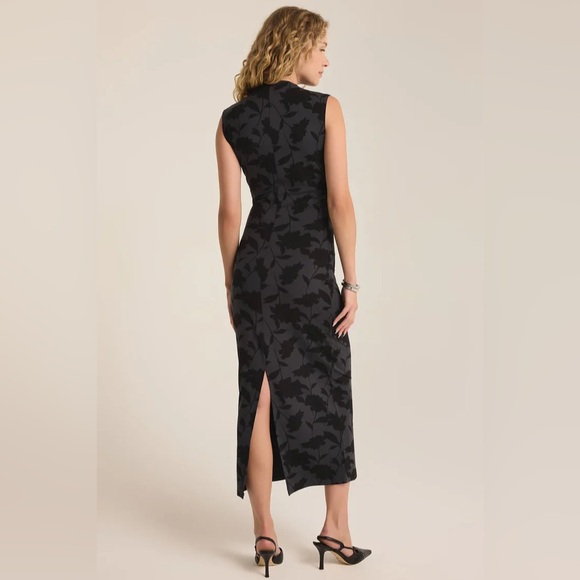 Z Supply Tatum Shadow Midi Dress NWT - Picture 3 of 5